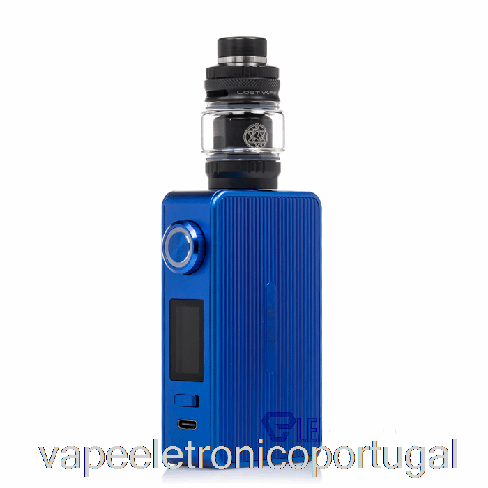 Vape Eletrônico Perdido Vape Centaurus M200 Starter Kit Azul Cobalto